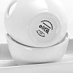 Gibson Elite Gracious Dining 4-Piece Tidbit Serving Dish, White