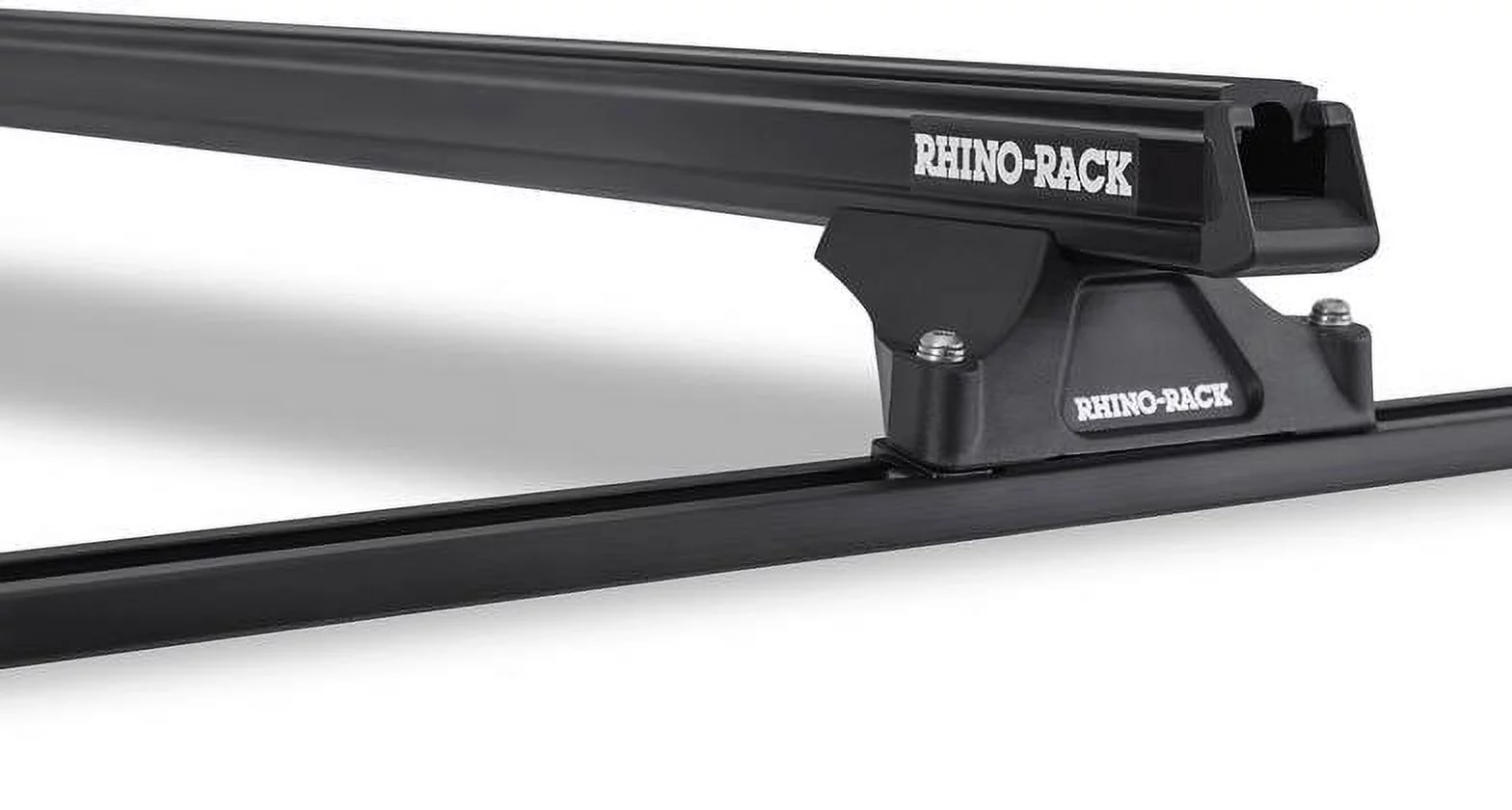 Rhino Rack 1991-1997 Fits Toyota Previa 5dr Wagon Heavy Duty RLTF Trackmount Black 2 Bar Roof Rack JA8730