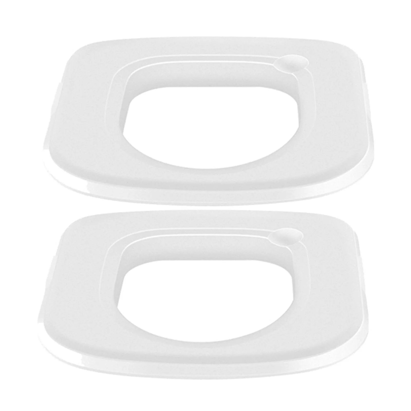 2x Cat Toilet Trainer, Urinal Seat Potty Portable Lightweight White ten Durable Rabbit Cat Toilet Training for Home Cleaning