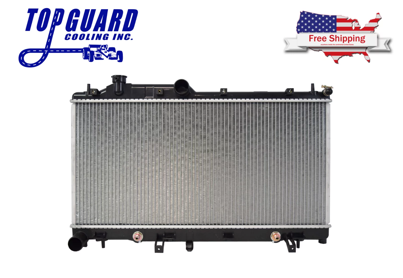Radiator 13091 Fits 2008 SUBARU IMPREZA 2.5L H4