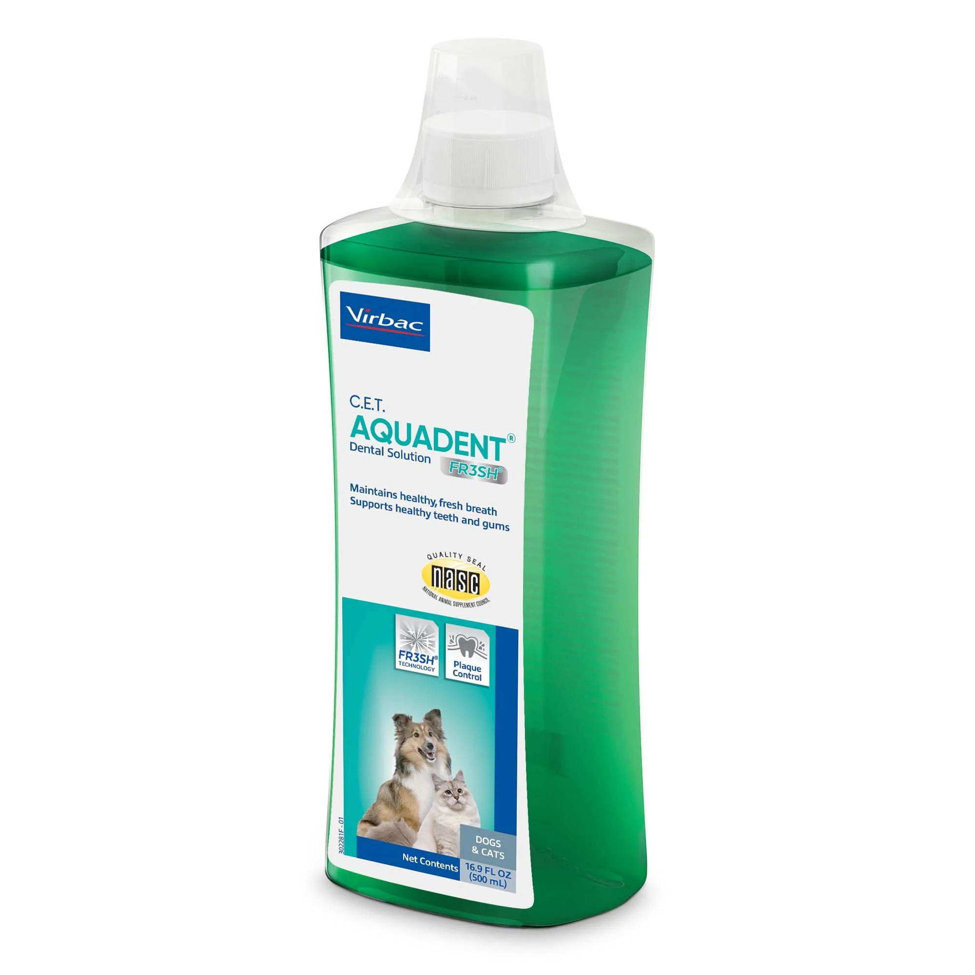 C.E.T. AQUADENT FR3SH Dental Solution 500 mL