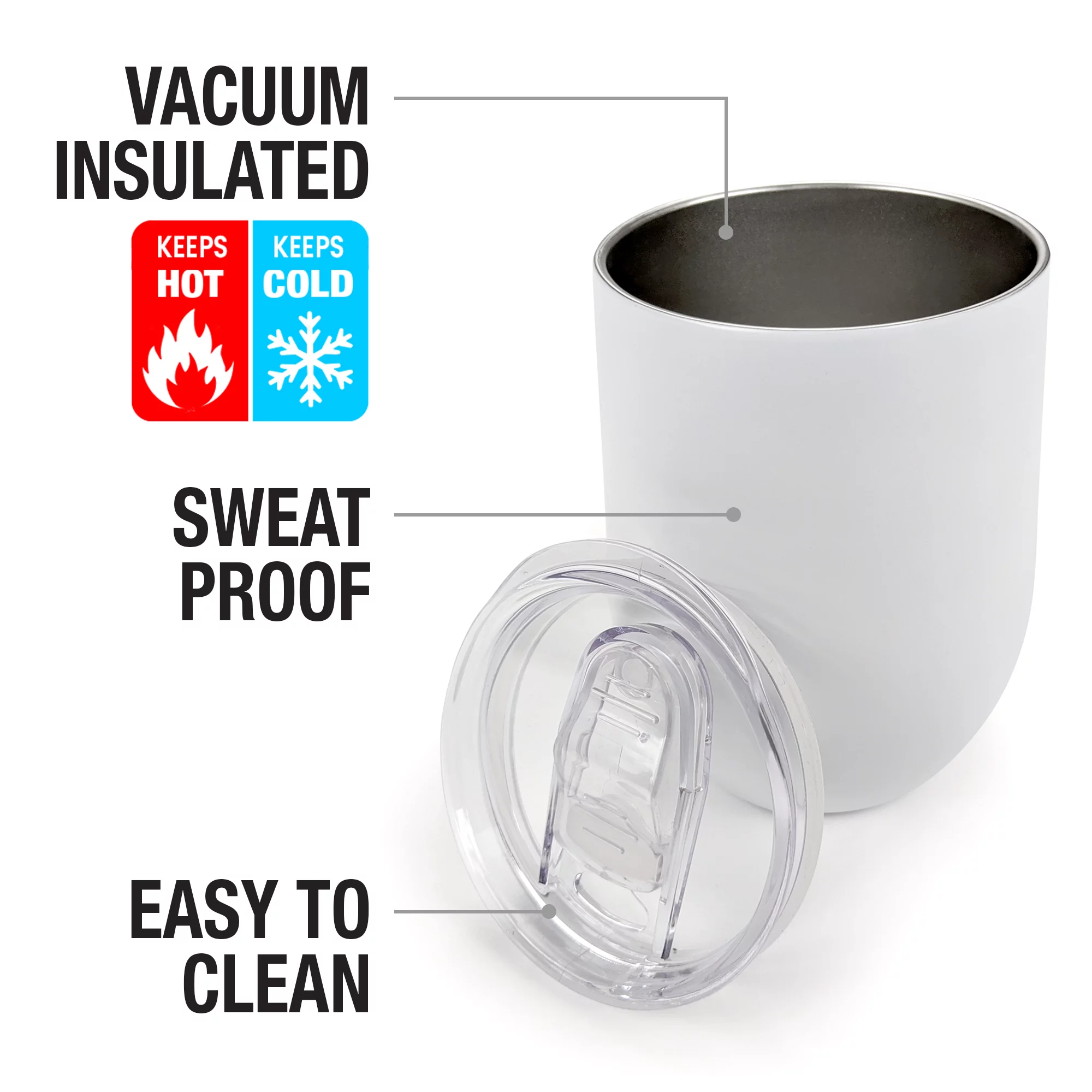 Blues Clues Official Blue'S Clues Large Magenta 12 oz Stemless Tumbler, Stainless Steel Travel Cup|Lake Tumbler|Insulated with Leak Resistant Slide-Lock Lid