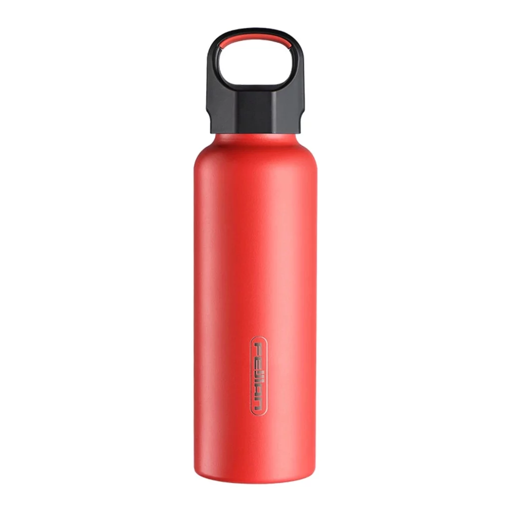 660ml Water Bottle Stainless Steel Insulated Sports Reusable Water Bottle - Red