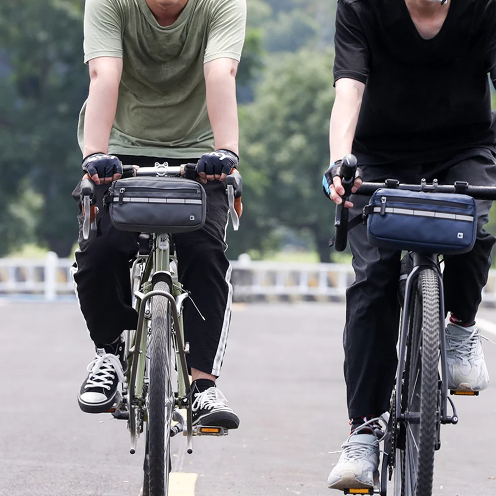 Bike Handlebar Bag Front Beam Bag Multifunctional Shoulder Bag Waist Bag Crossbody Bag Bike Pouch
