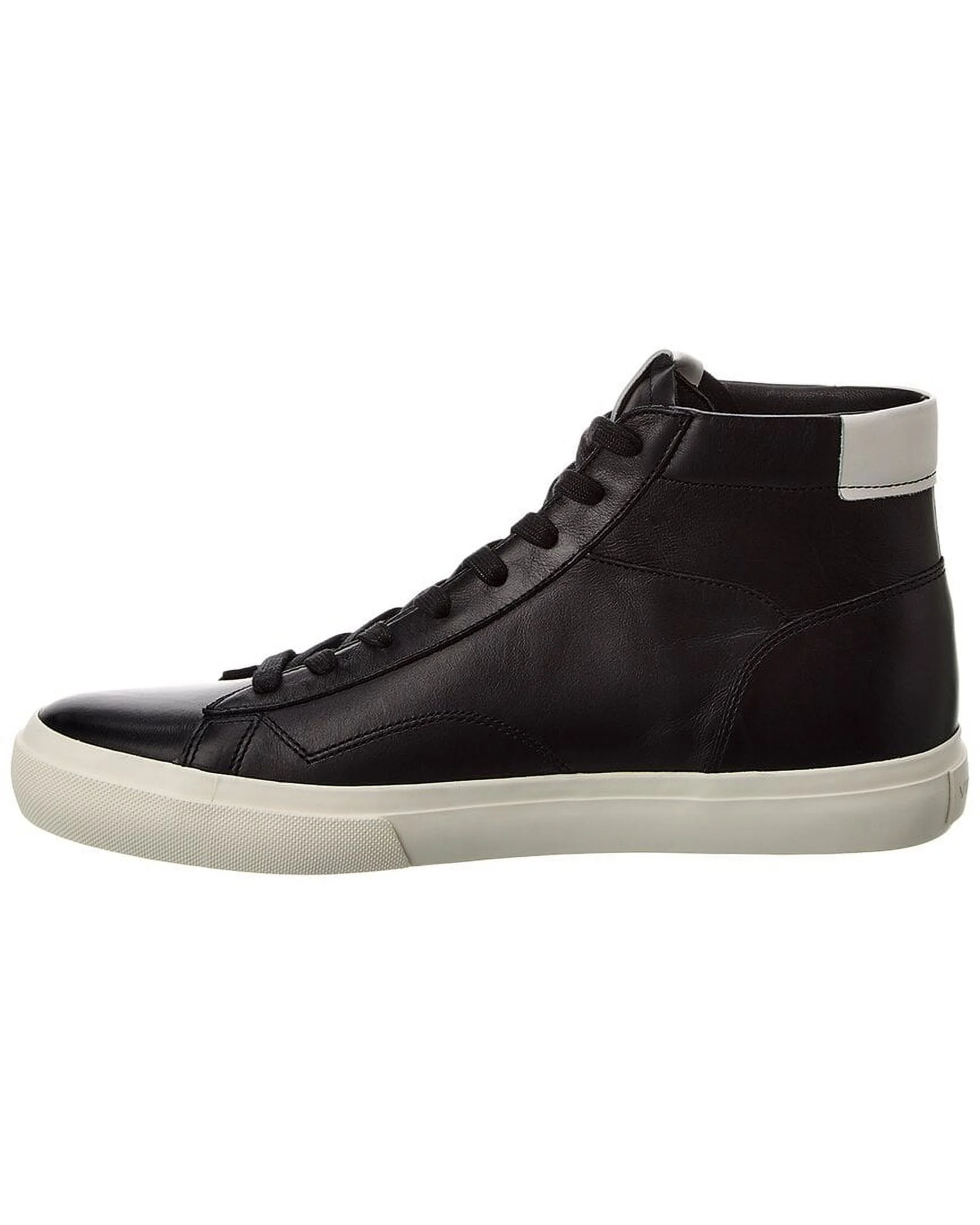 Vince Fitzroy-B Leather Sneaker, 9.5, Black
