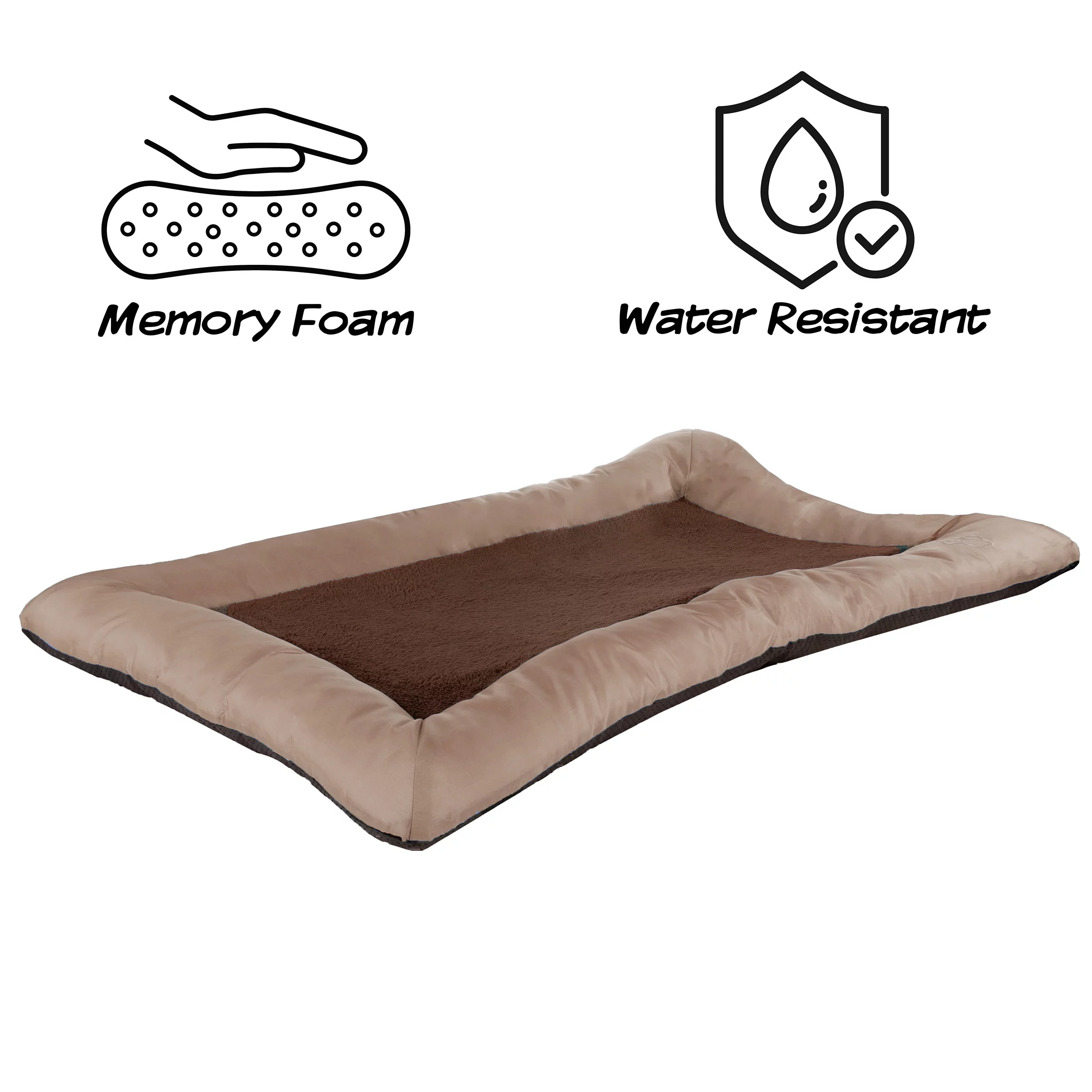 Resistant Nylon Neck Bolster Edging PETMAKER (Tan)