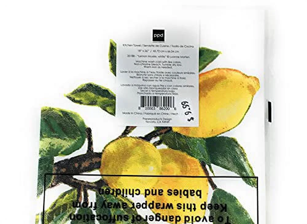 Paperproducts Design - Kitchen Towel - Lemon Musee