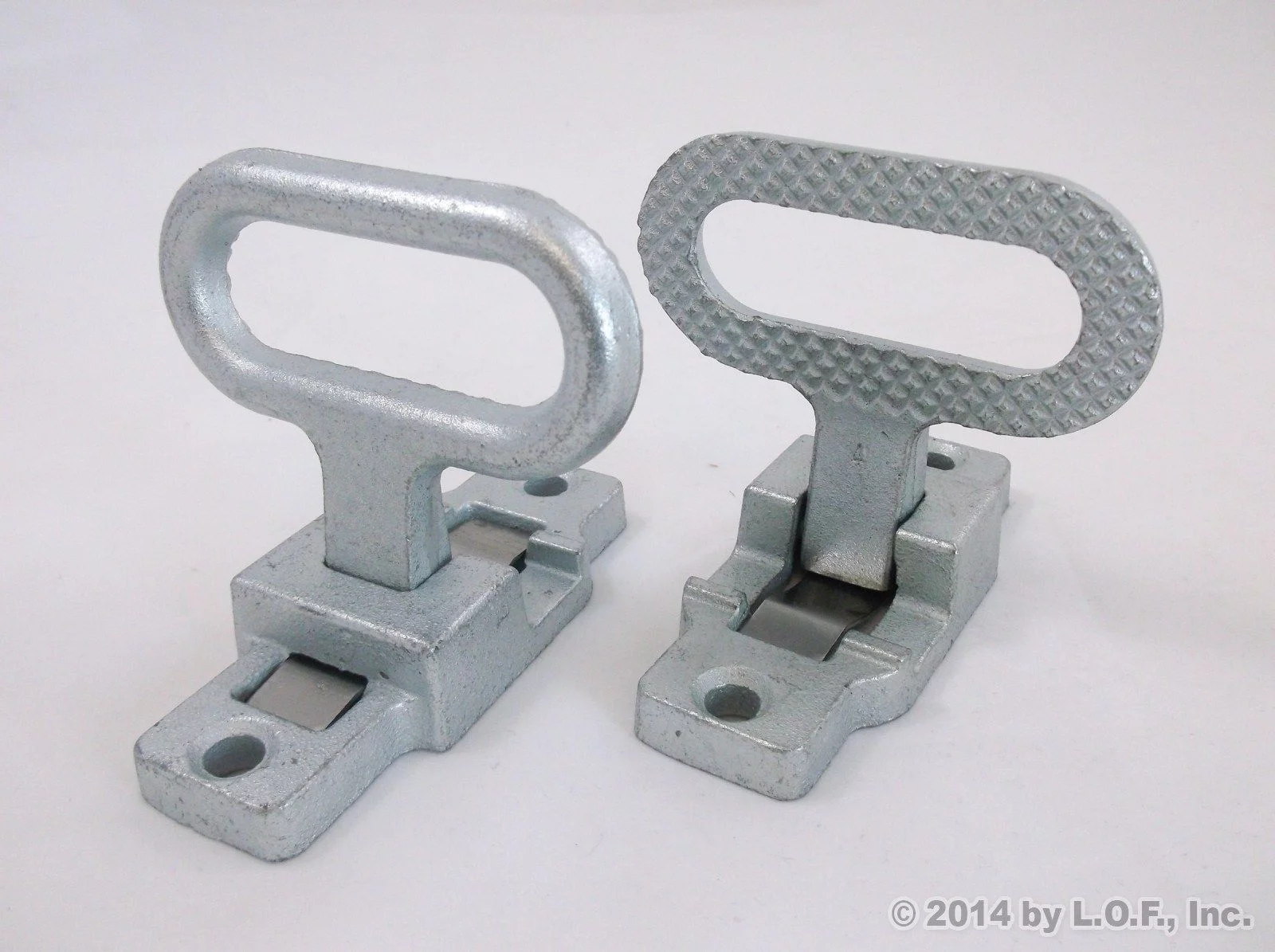 Red Hound Auto Pair (2 Pack) Fold Down Utility Bed Body Step Heavy Duty Premium Galvanized Steel Flip Up Folding RV Camper Trailer RV Bus Step-up Safety Non Slip Tread Grab on Assist Handle