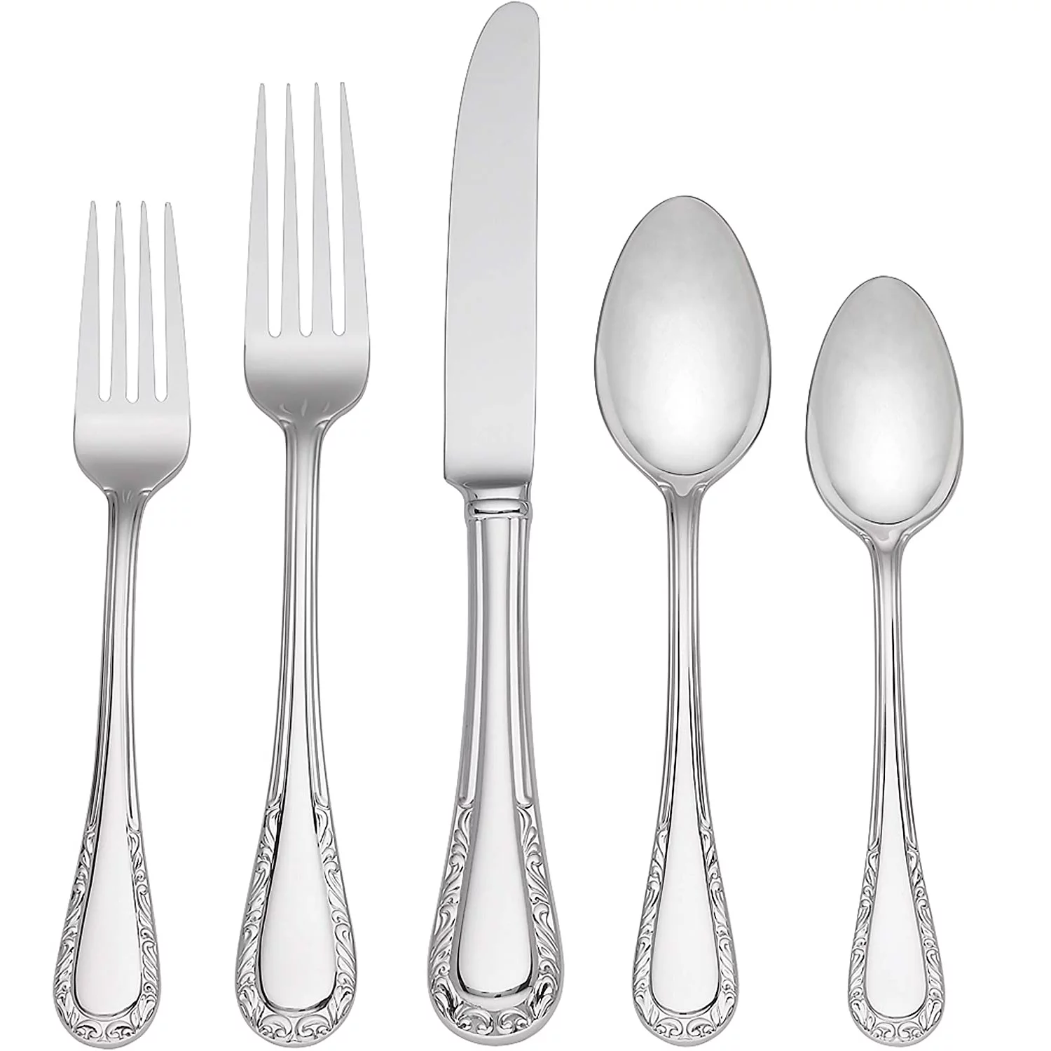 Lenox Venetian Lace 18/10 Stainless Steel 20pc. Flatware Set (Service for Four)