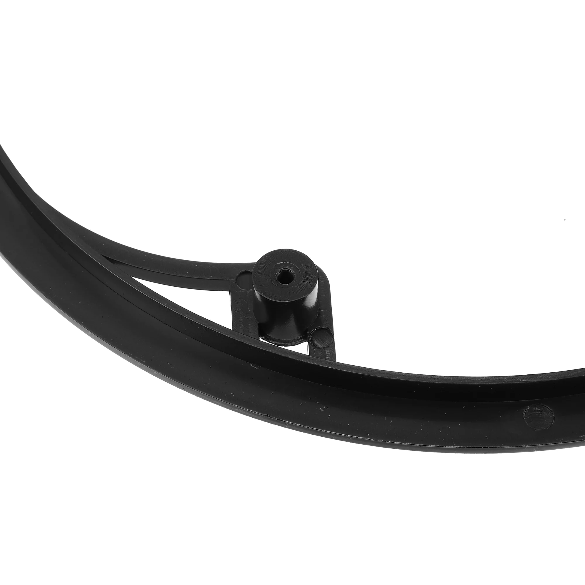 Unique Bargains 2 Pcs 48 Teeth 10cm 5 Holes Bicycle Bike Crankset Chain Wheel Cover Protection Chain Wheel Protective Cover Black