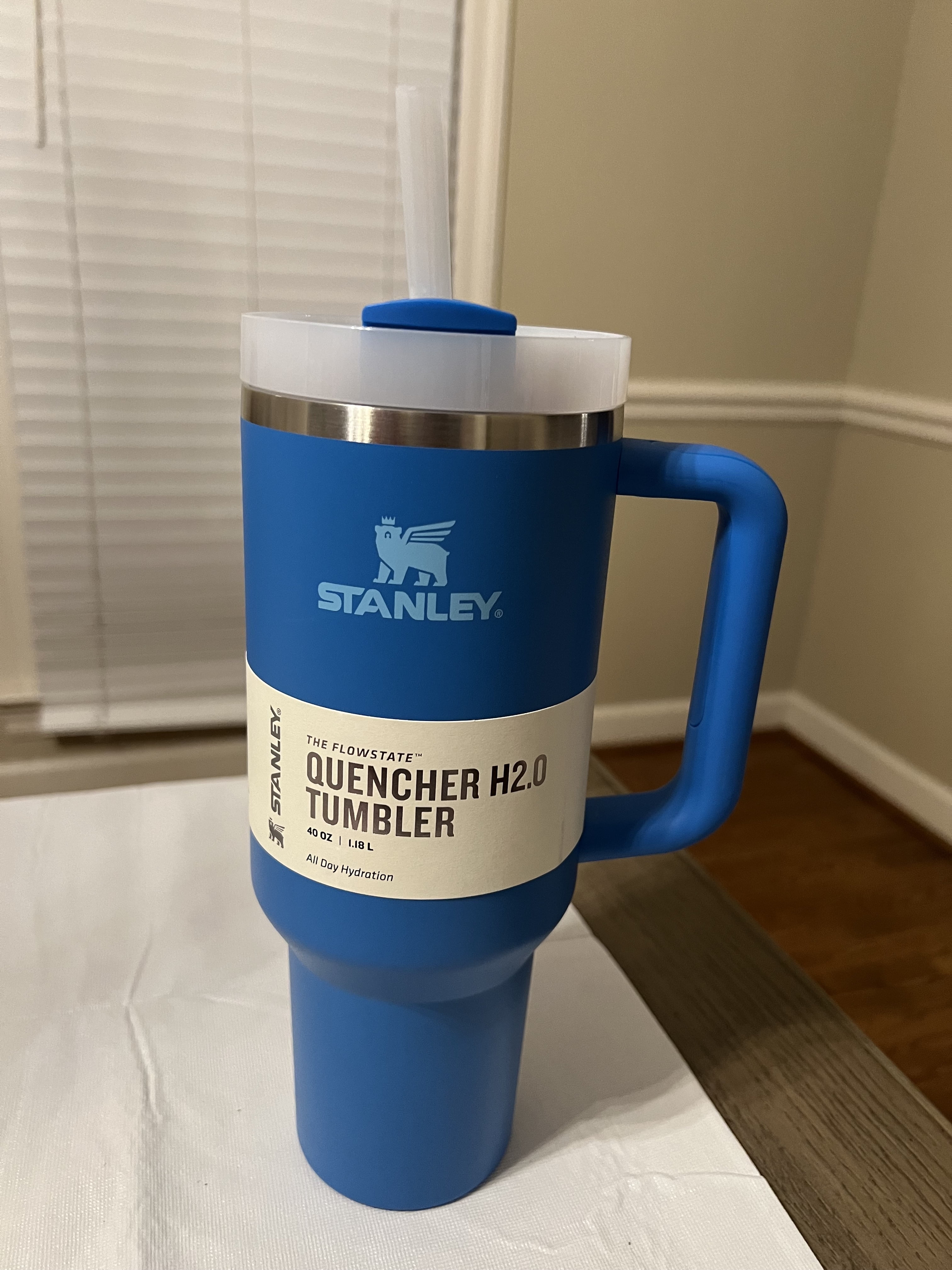 Stanley 40 oz. Quencher H2.0 FlowState Tumbler Azure