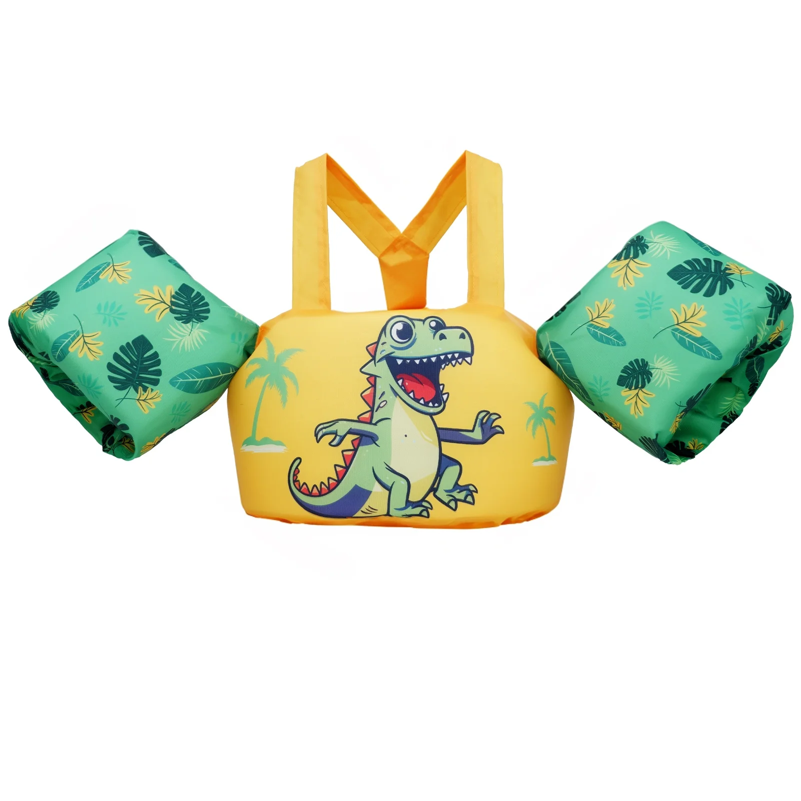 Zeraty Kids Swim Vest, Toddler Swim Vest, Toddler Floaties Arm Wings Life Jacket Vest Training Swimsuit with Adjustable Security Buckle for Boys Girls,  2-6 Years Old, 20-50lbs