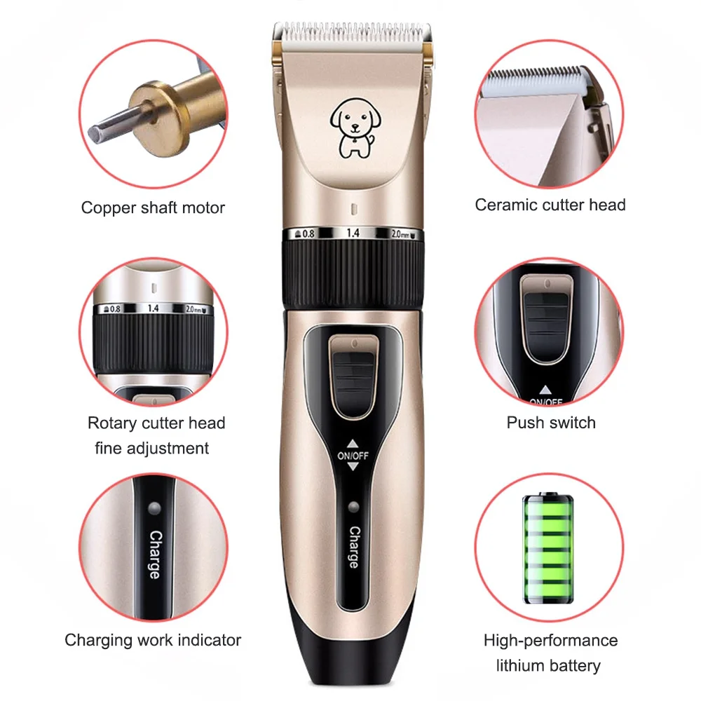 Pristin Clipper,Hair Cutter Low Noise Cat Cutter Low Noise USB Reable Shavers Professional Hine Tool Hair  Cutter Baby Hair Shavers Pet Professional mewmewcat Fl  Webcam QISUO HUIOP