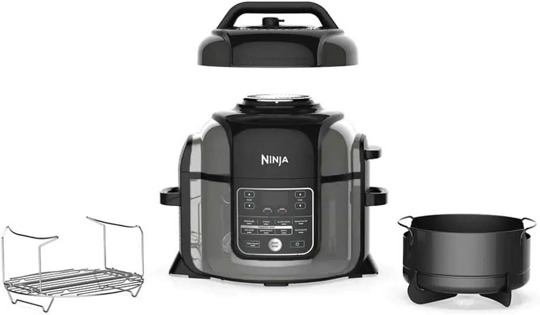 Open Box Ninja Foodi 6.5 Quart TenderCrisp Pressure Cooker OP305 - Black/Gray