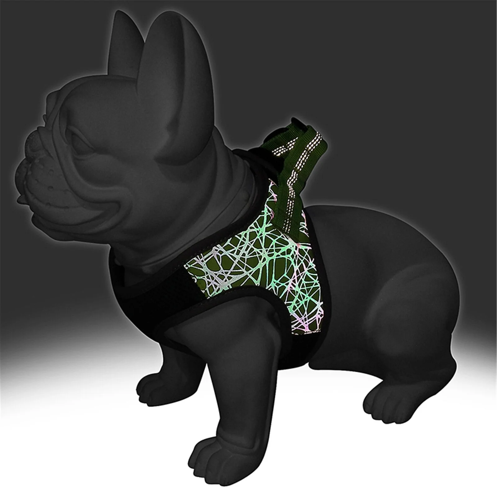 Tactical Dog Pet Harness Adjustable Control Vest Dogs Reflective Leash Set S M L