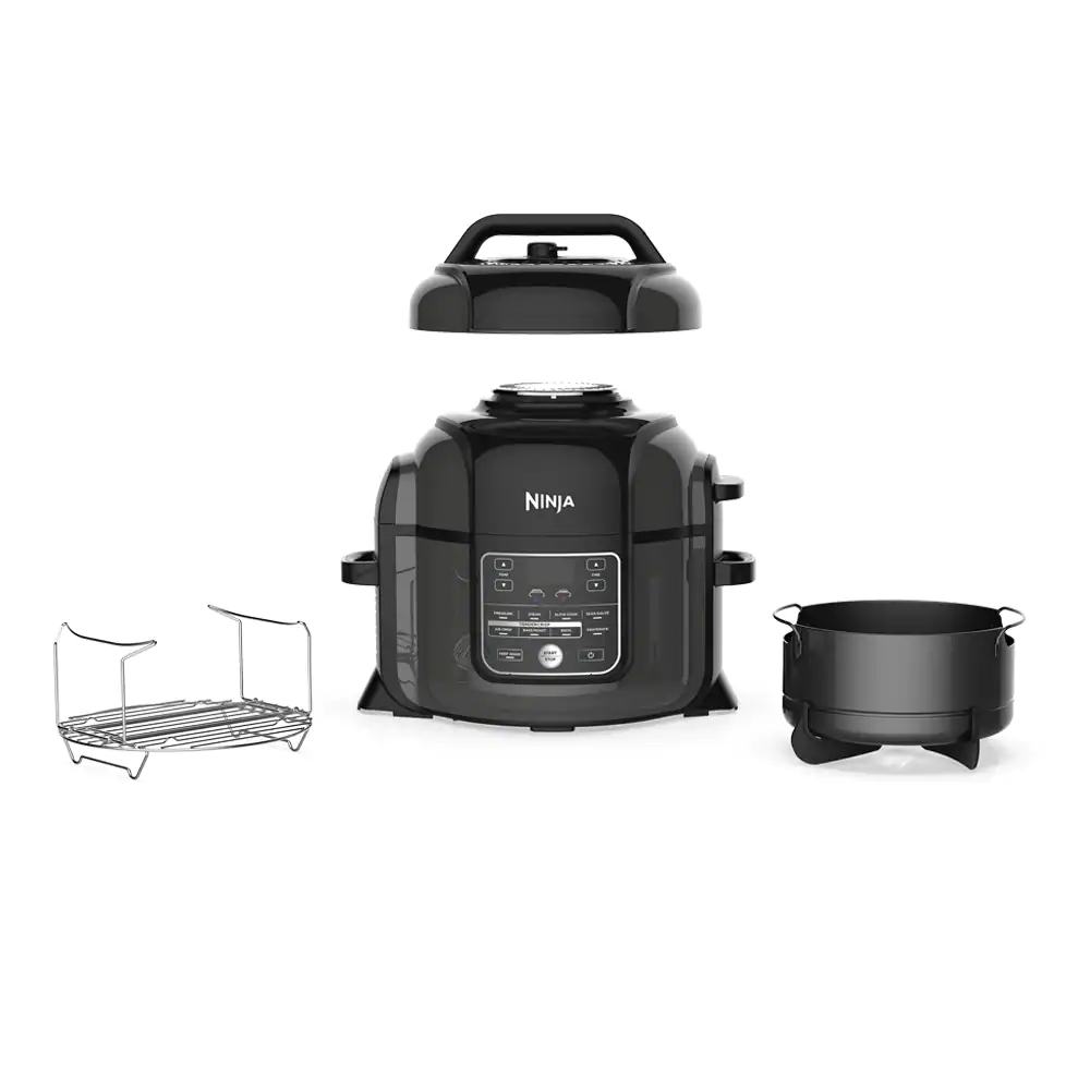 Restored Ninja Foody OP300 Tender Crisp Pressure Cooker, Black (Refurbished)