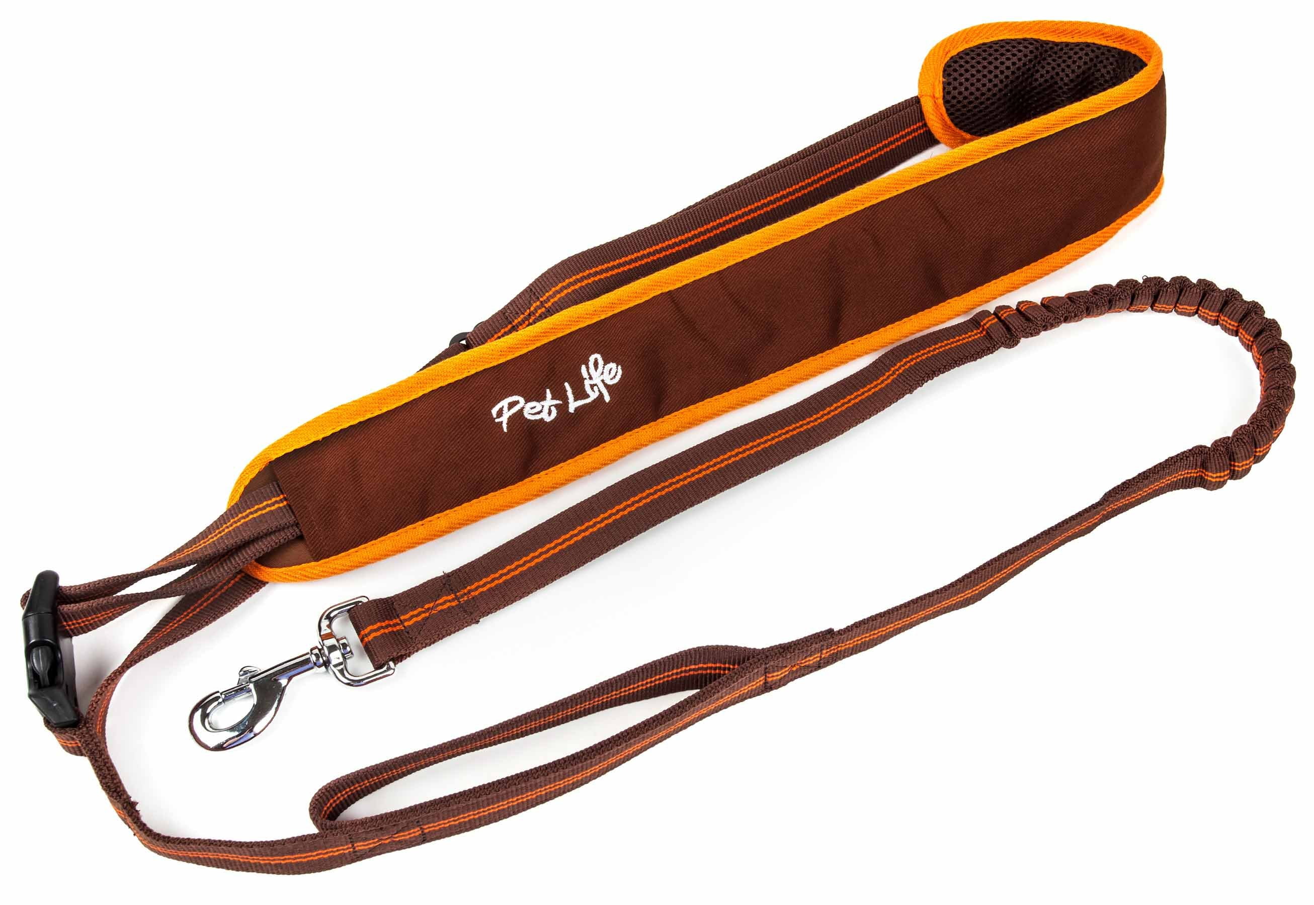 Pet Life ® 'Free-Fetcher' Hands Free Over-The-Shoulder Shock Absorbent Dog Leash