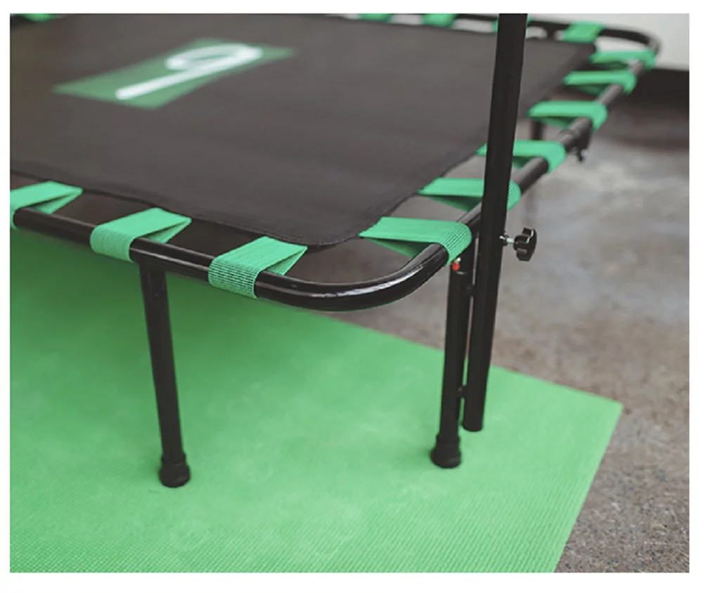 Bbounder Exercise Trampoline Rebounder with Balance Barre and DVD