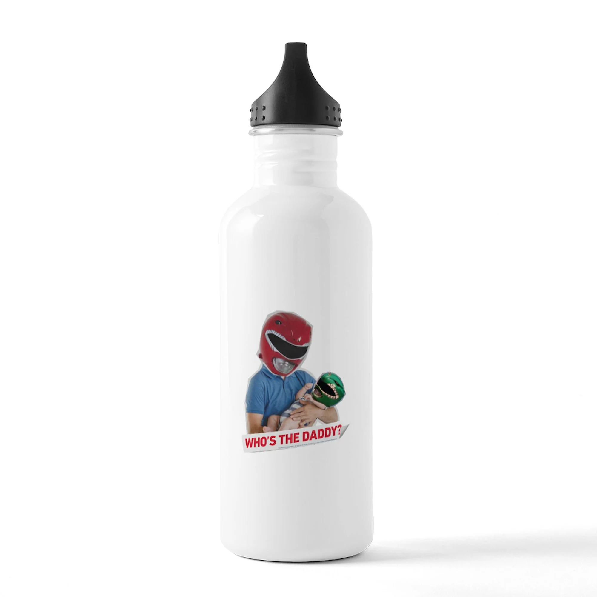 CafePress - Power Rangers Wh - Stainless Steel Water Bottle, Sports Bottle, 1.0L