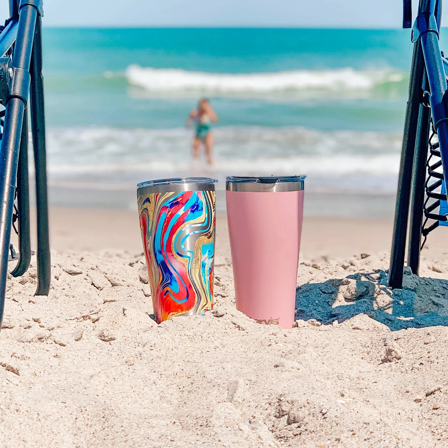 Tervis My Kids Have Paws Triple Walled  Insulated Tumbler Travel Cup Keeps Drinks Cold & Hot, 30oz, Stainless Steel