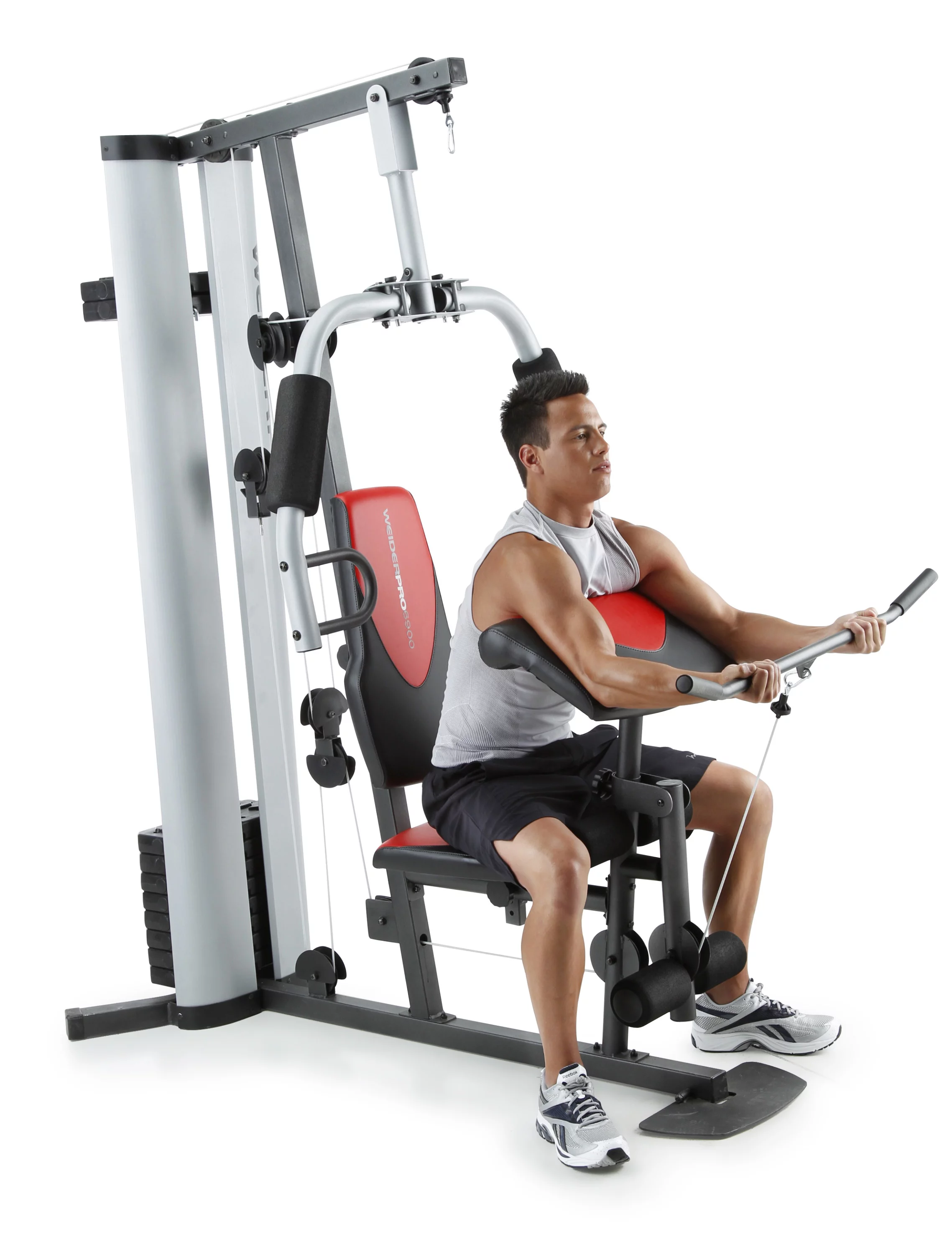 Weider Pro 6900 Home Gym System with 125 Lb. Weight Stack