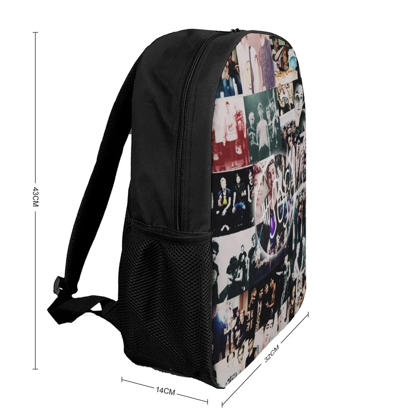 5 Seconds Of Summer Backpacks Basic Shoulder Daypack Bookbag Satchel Knapsack Rucksack For School Office Travel