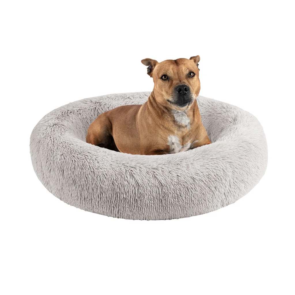 MMTX Oval Dog Bed Comfortable Donut Cuddler Round Ultra Soft Washable Cat Cushion Bed (36