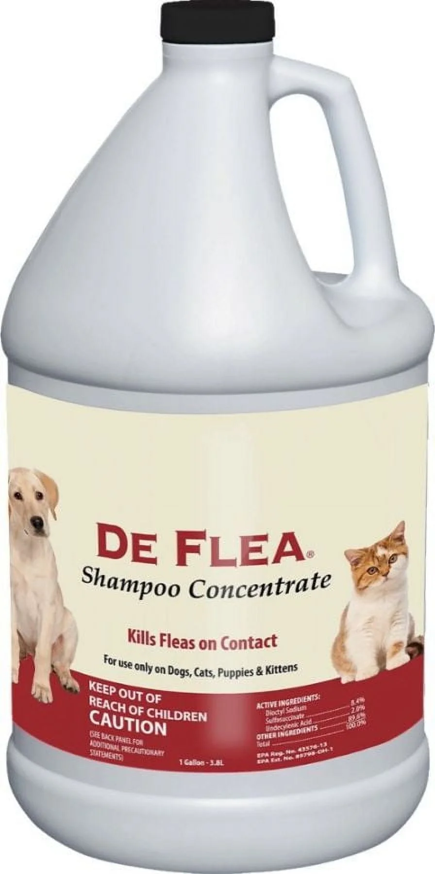 Miracle Care Miracle Care De Flea Shampoo Concentrate 1 Gallon Pack of 3