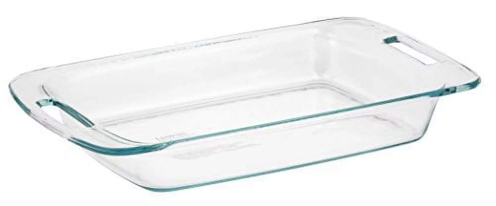 Pyrex Easy Grab 3-Quart Oblong Glass Bakeware Dish (Pack of 6)