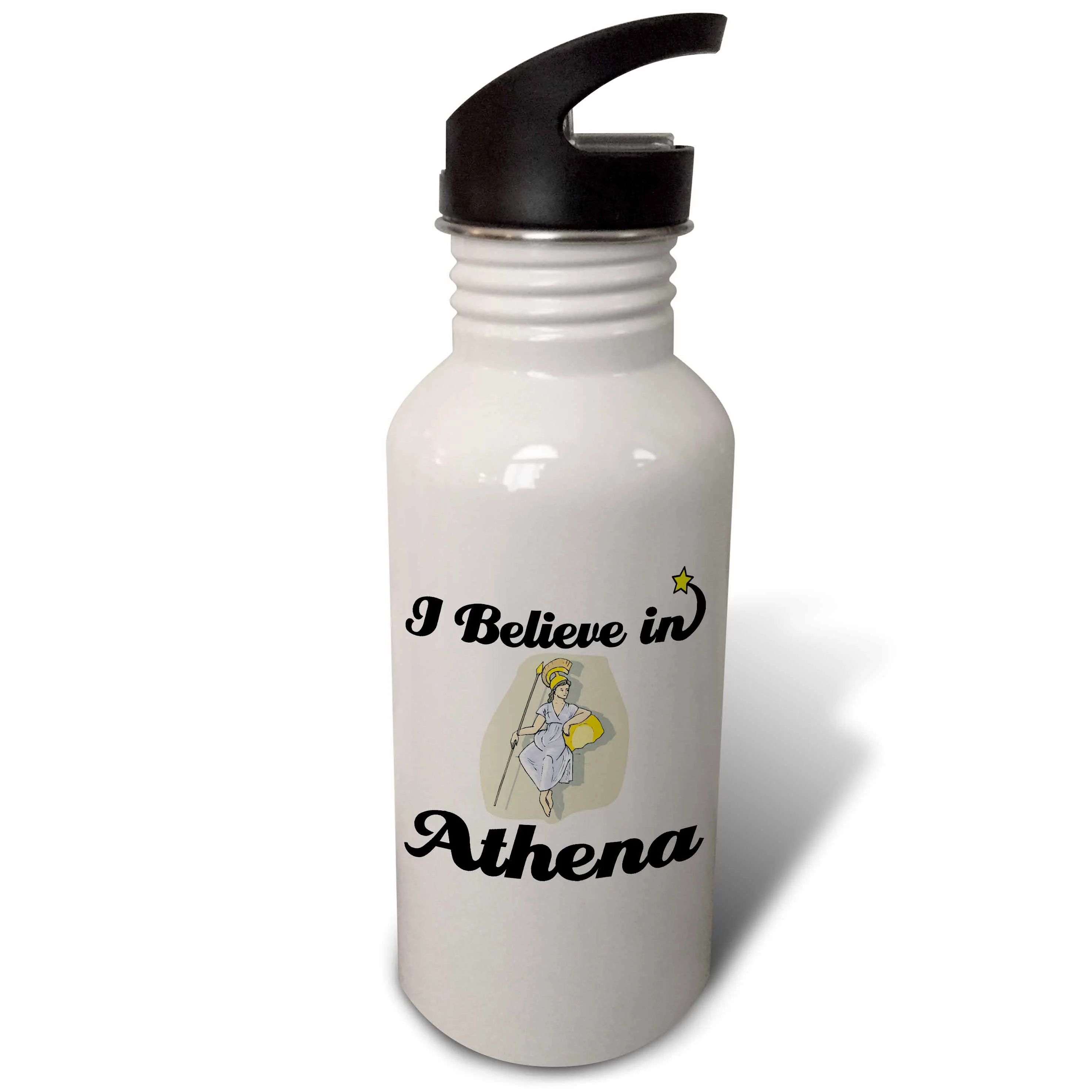 I Believe In Athena 21 oz Sports Water Bottle wb-104746-1