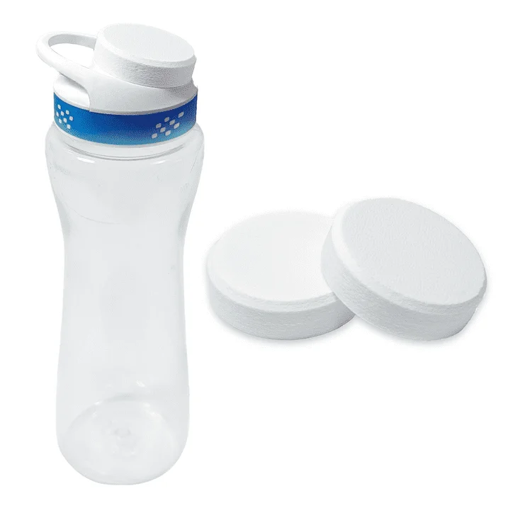 Cap for Cirkul Water Bottle - Plastic White Cap Lids, 2 Pack, Enhances Cirkul Water Bottle, Made in USA, Essential for Cirkul Water Bottle