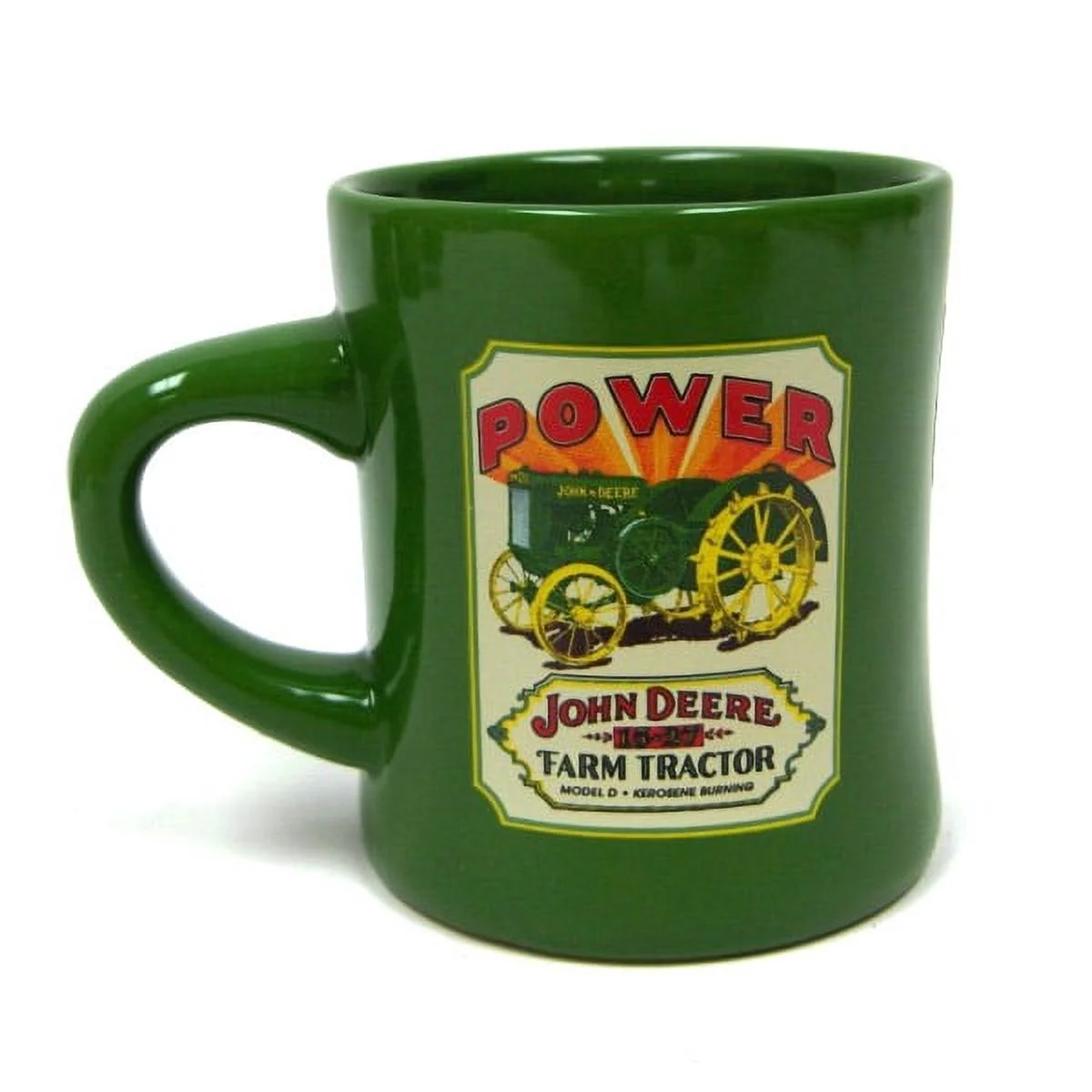 John Deere Power Stoneware Diner Style Mug