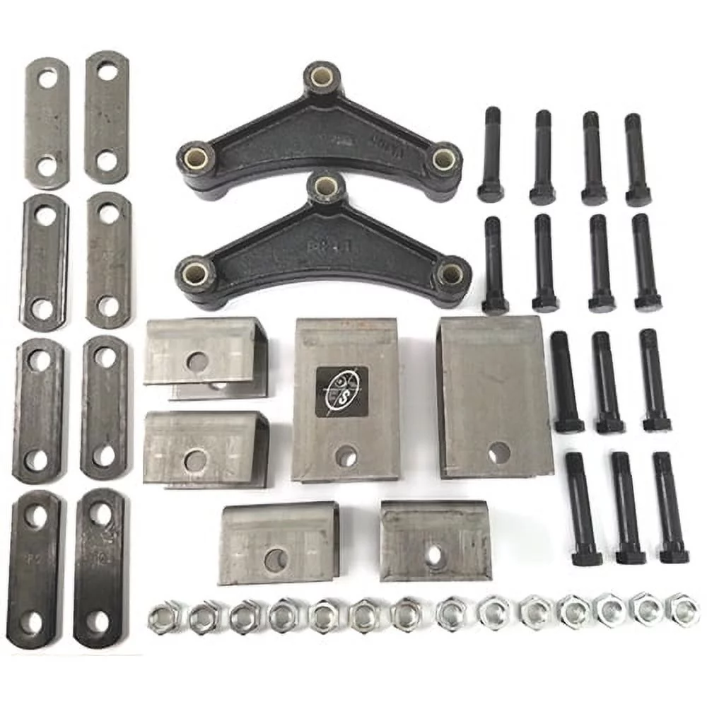 Tandem Trailer Axle Hanger Kit for Double Eye Spring (5.2K)
