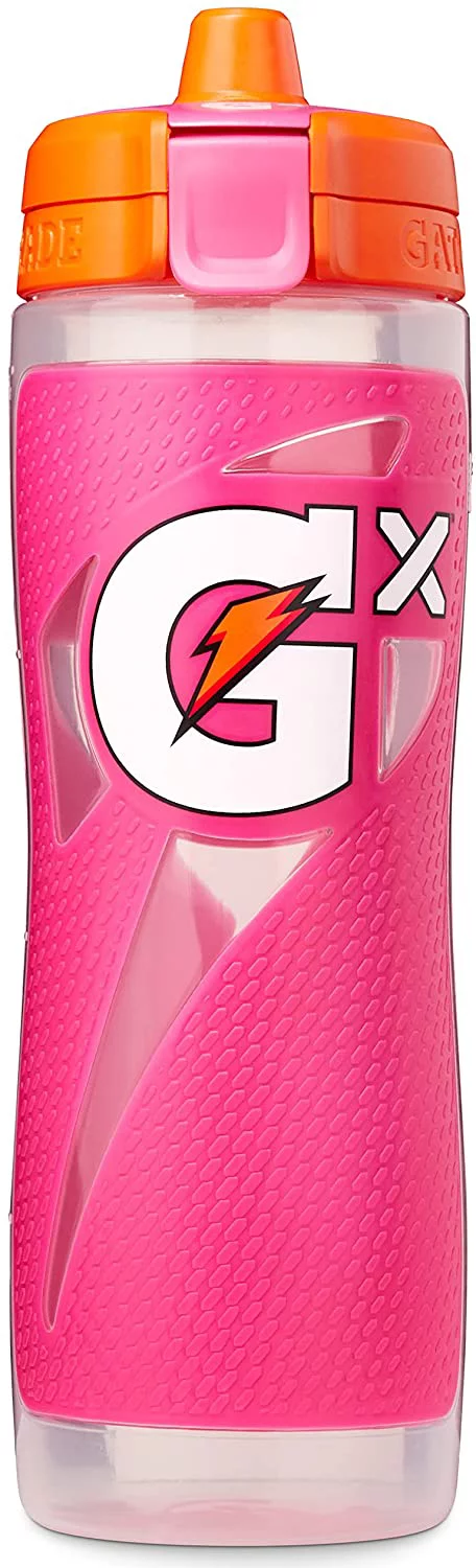 Gatorade Gx Hydration System, Non-Slip Gx Squeeze Bottles Pink