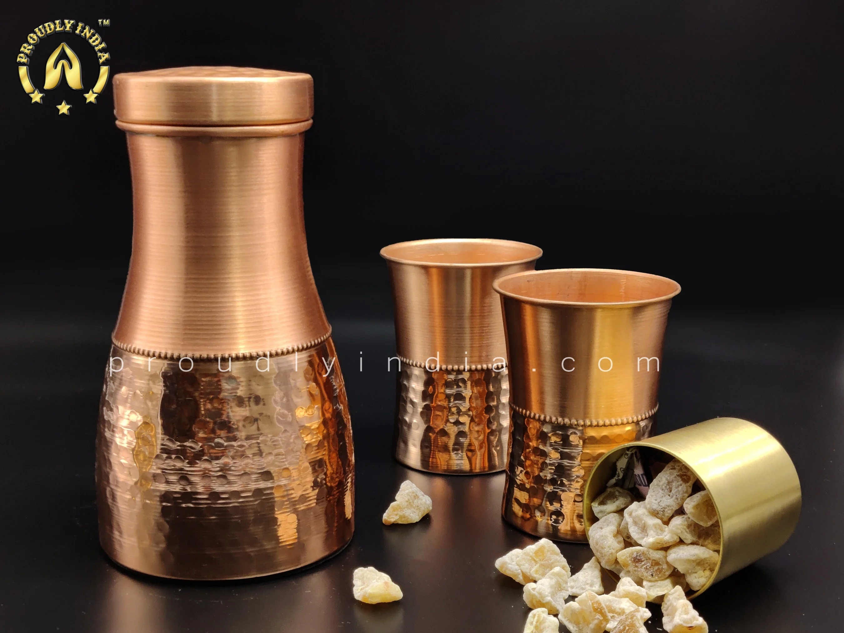 Proudlyindia Metal Water Bottle, Copper Water Bottle, Tamba bottle, Pure Copper Bottle, Tumbler Water Bottle, Copper Bottle, Bottle Tumblers, Buy Online