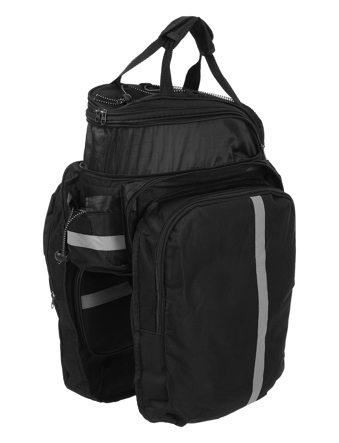 Lixada Bicycle Rear Seat Bag Multifunction Waterproof MTB Bicycle Pannier Bag Bike Rack Bag With Rain Cover