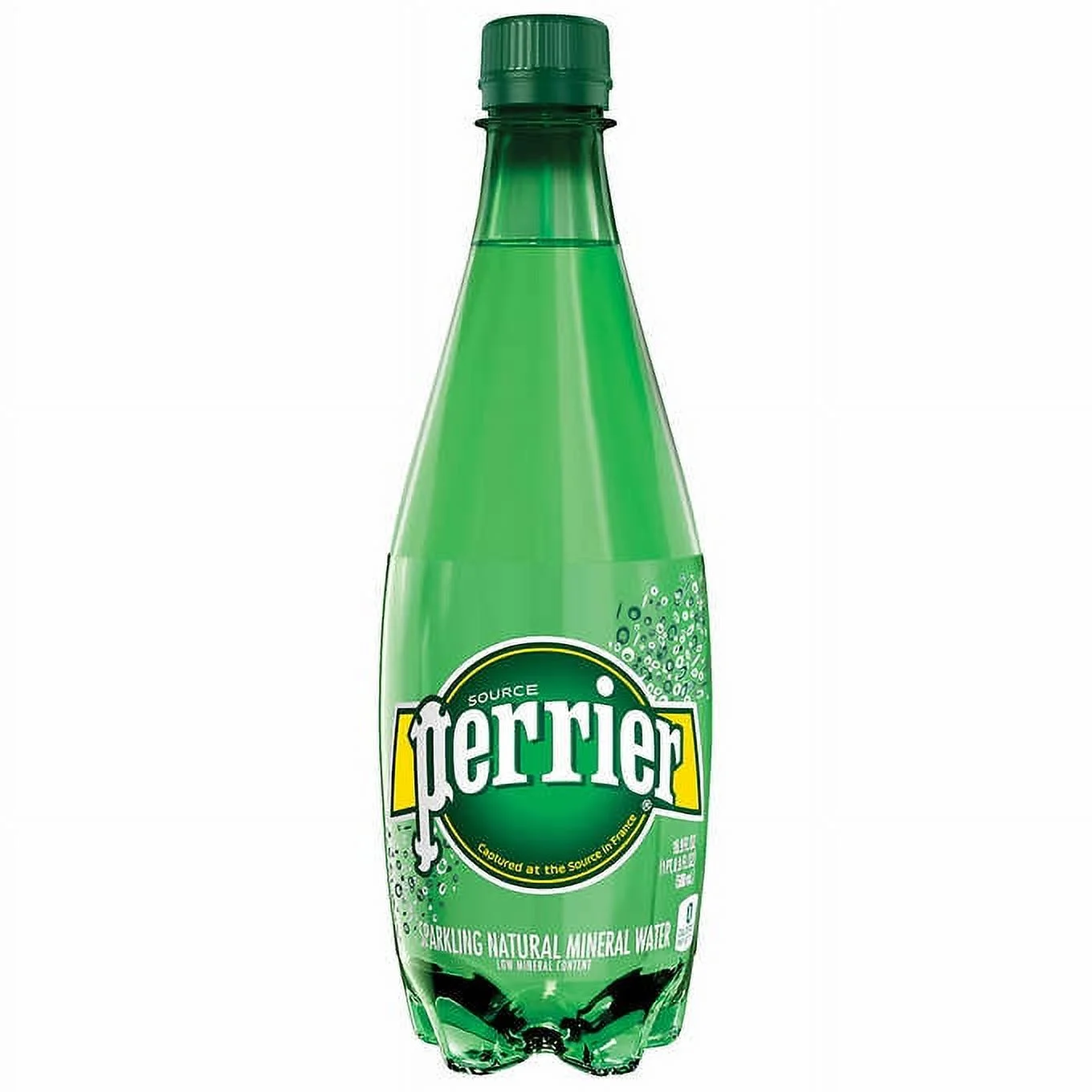 Perrier Carbonated Mineral Water, 16.9 Fl Oz (24 Pack) Plastic Bottles