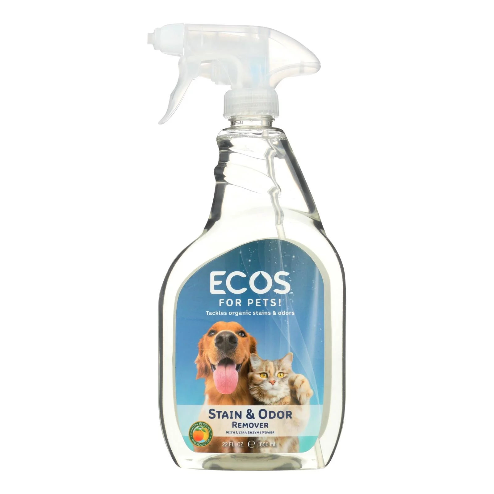 Ecos for Pets  22 oz Stain & Odor Remover for Pet - Case of 6