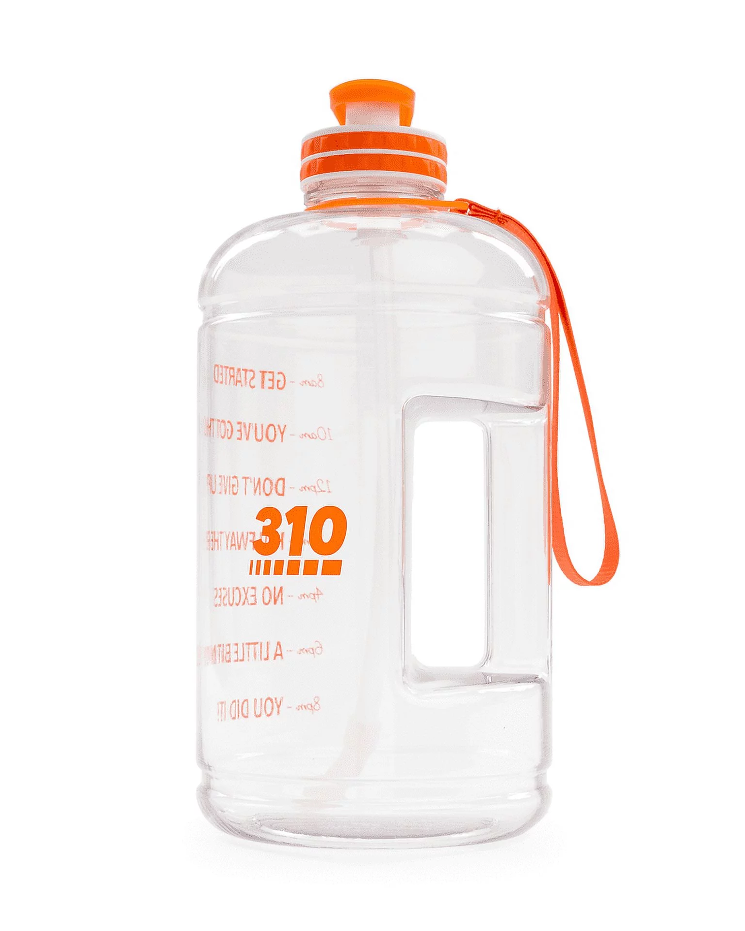 310 Mega Hydration Bottle 64 oz Mega Bottle-Clear By 310 Nutrition