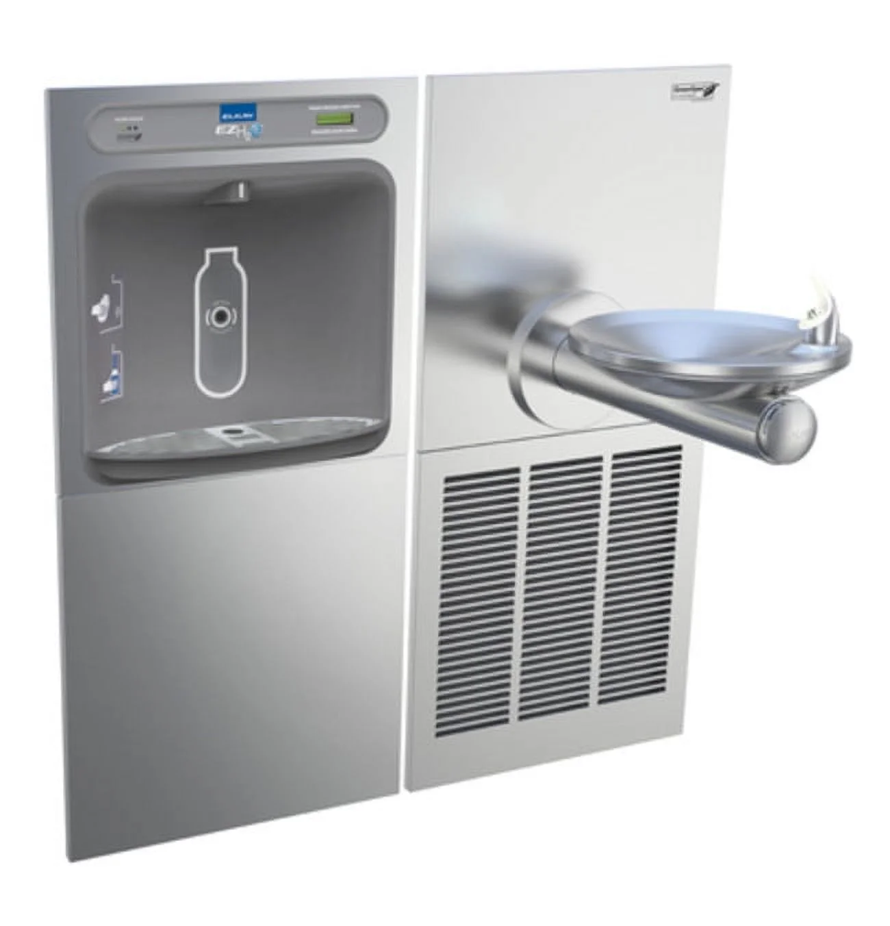 Elkay Lzws-Sfgrn8k Ezh2o 8Gph Wall Mount Swirlflo Drinking Fountain Cooler