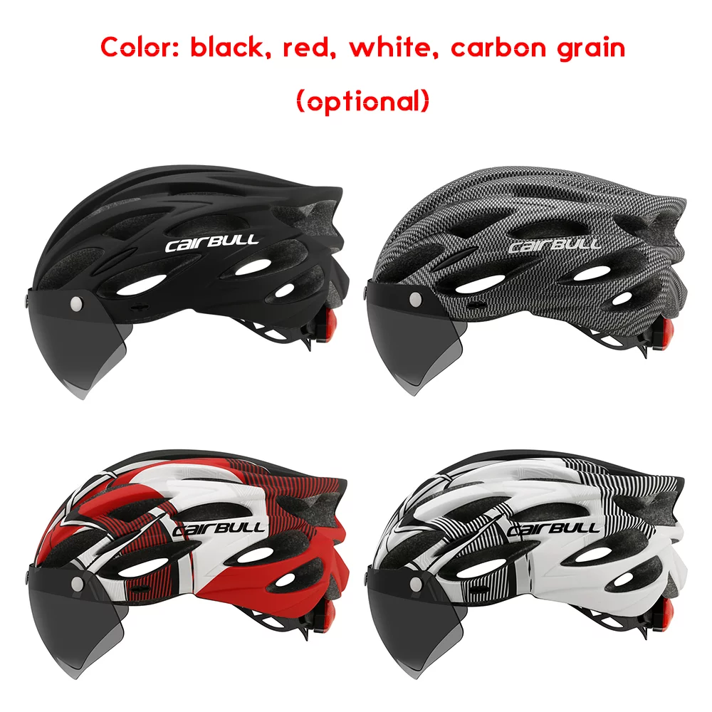 OWSOO Road Mountain bike Riding With Lens And Brim Taillight Riding Riding Equipment