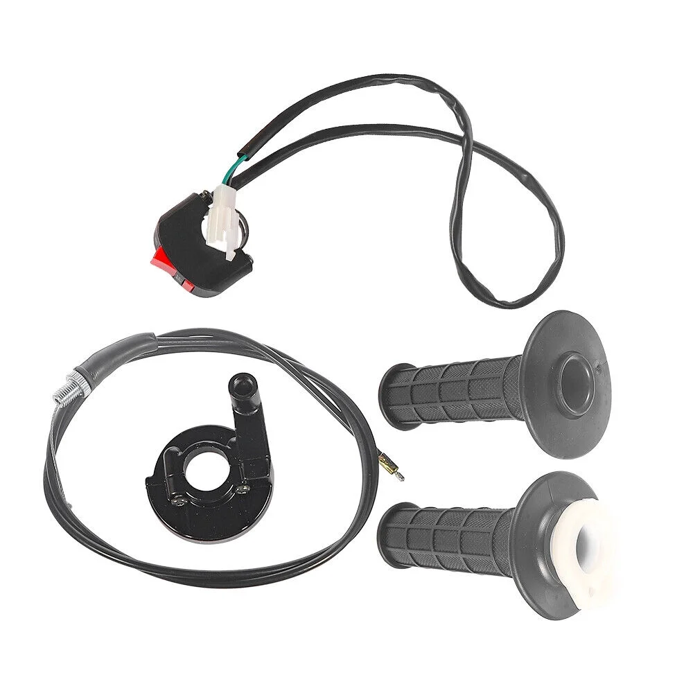 Paddsun Coleman Bike Throttle Grip Cable & Twist Cutoff Switch Kit - Suitable for CC100X CT200U-EX EXR Bicycles