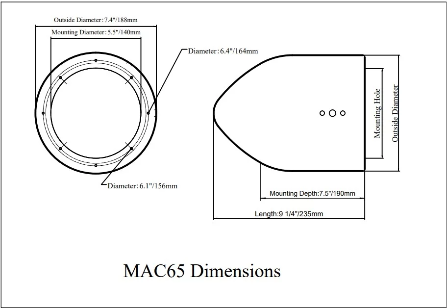 JVC CS-DR6201MW Dual 6.5