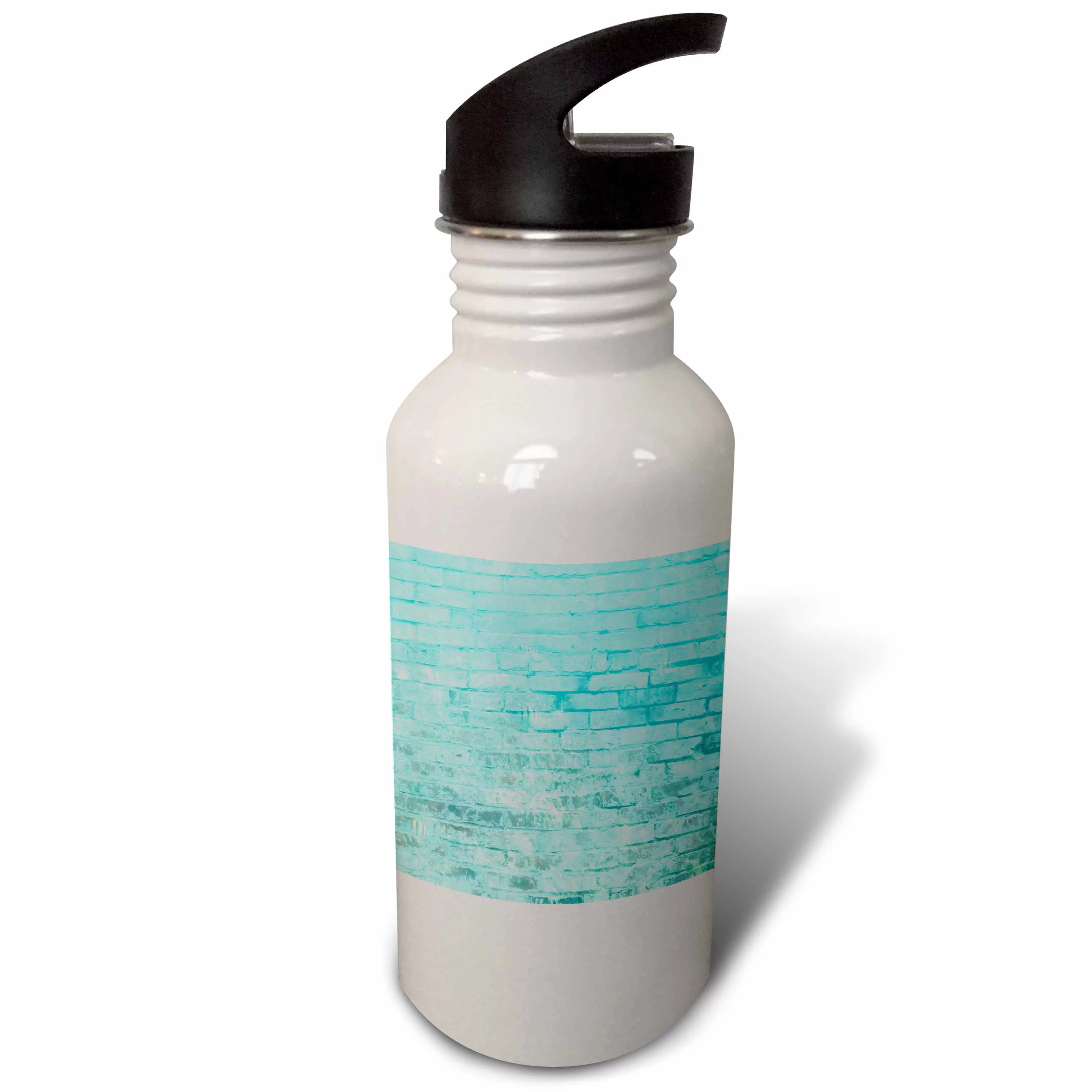 Aqua Bricks Art Abstract 21 oz Sports Water Bottle wb-29348-1
