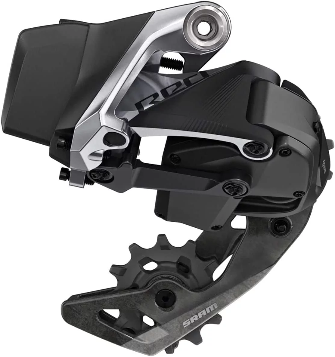 SRAM Red eTap AXS D1 Rear Derailleur Speed: 12 Cage: Medium Black