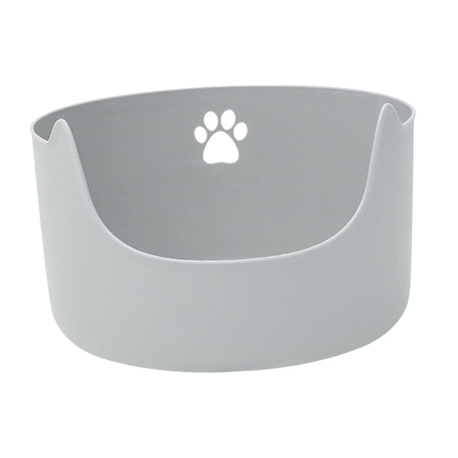 Open Top Pet Litter Tray Cat Durable Cat Litter Tray Cat Sand
