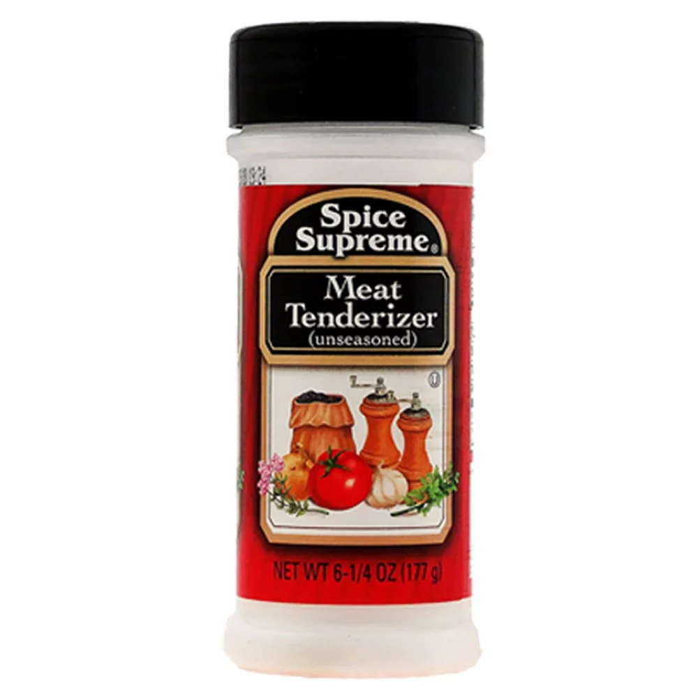 SPICE SUPREME Meat Unseasoned Tenderizer 6.5 Oz (177g)
