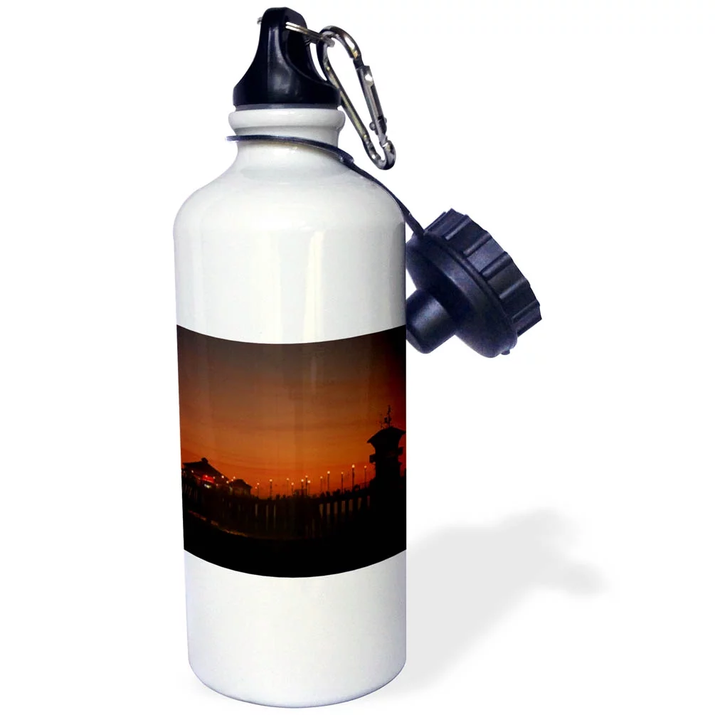 Sunset by California Pier 21 oz Sports Water Bottle wb-50151-1