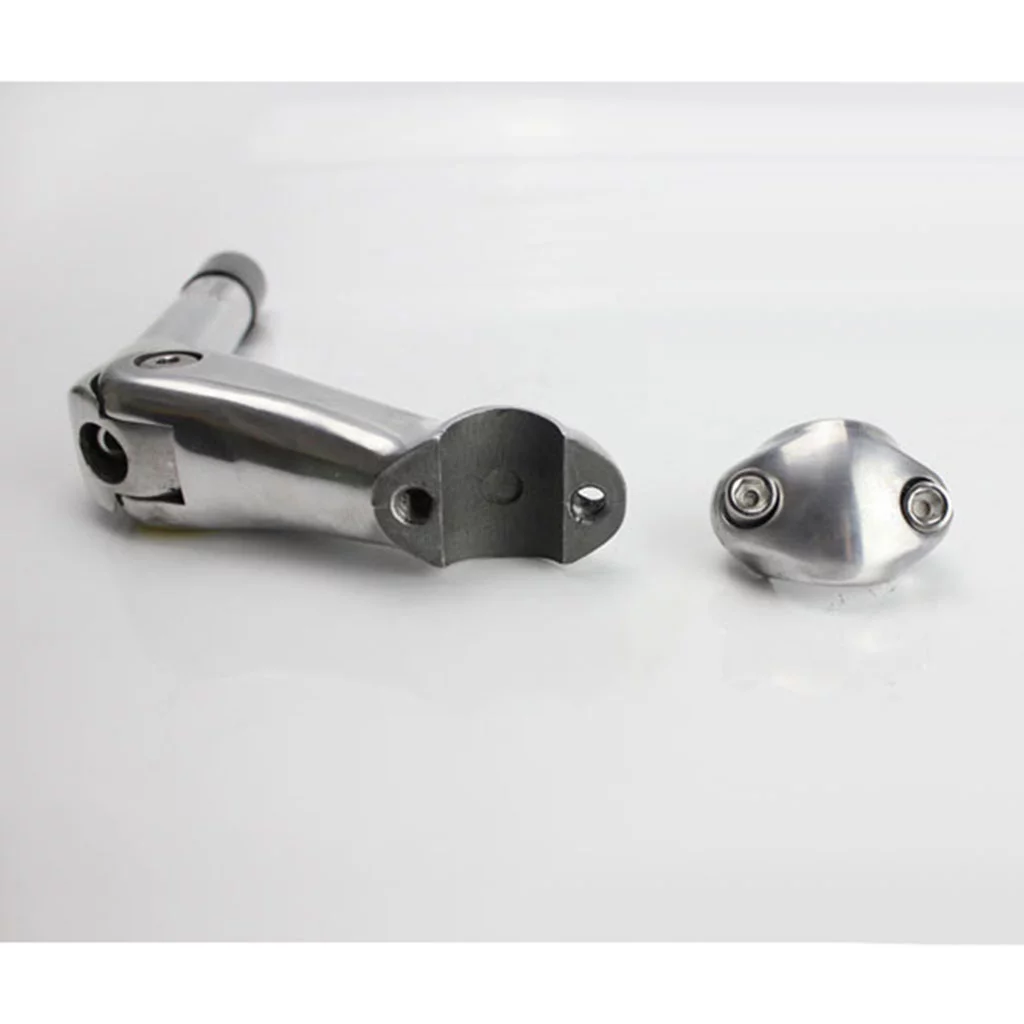 Aluminum Alloy Handle Bar Stem Gooseneck, Handle Bar: 25.4mm, 25.4mm/22.2mm