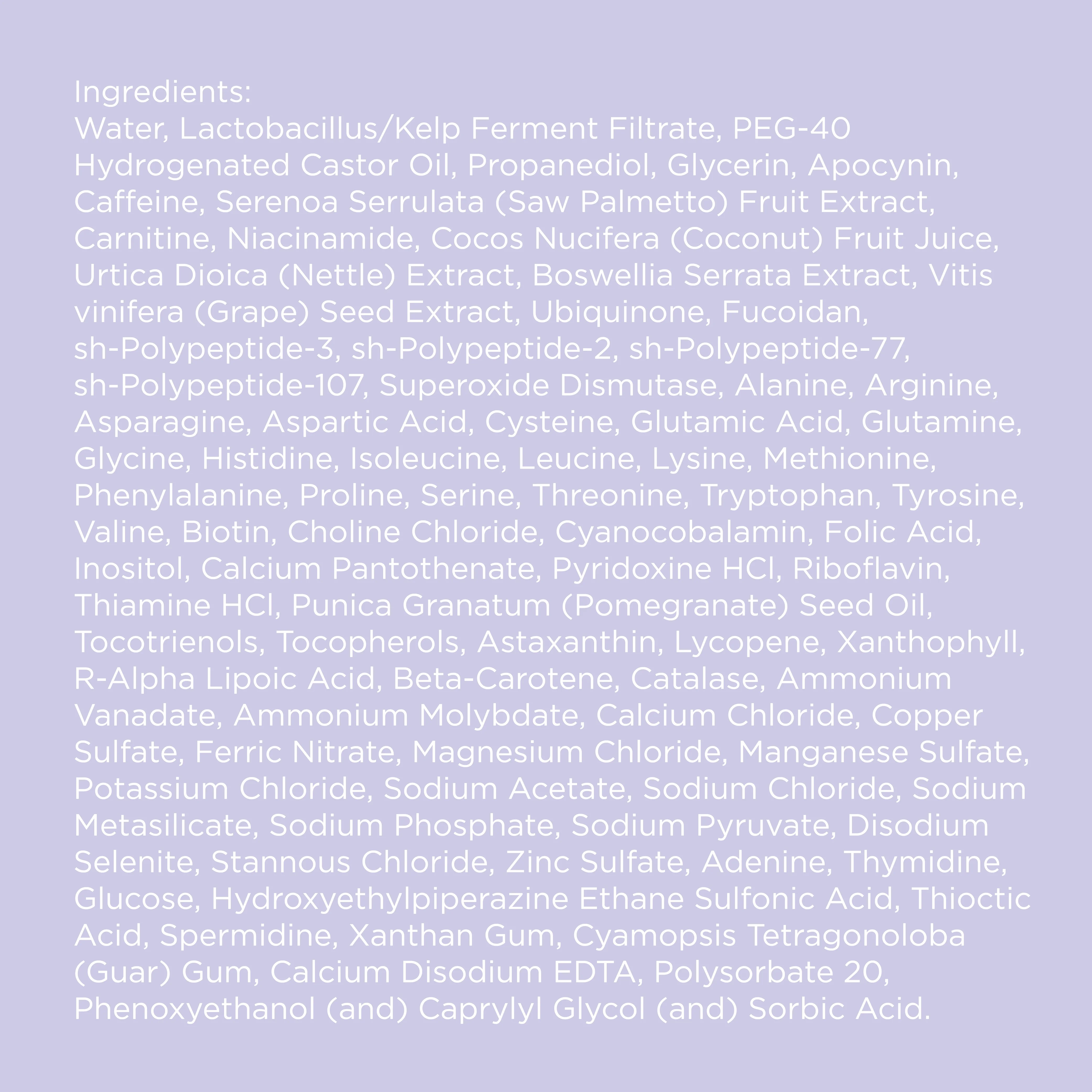 Skin Actives Scientific - Advanced Ageless Hair Serum 4 oz.